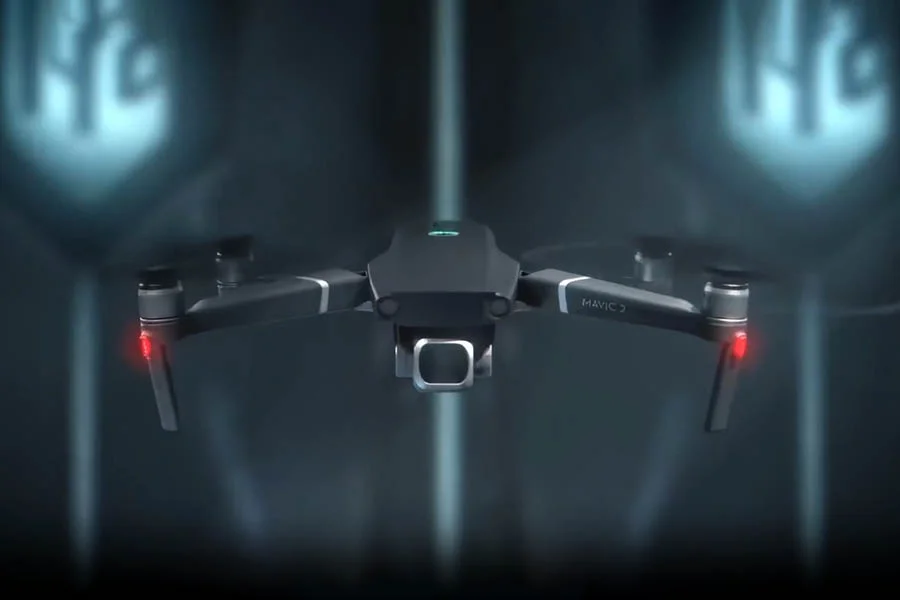 a drone with a camera